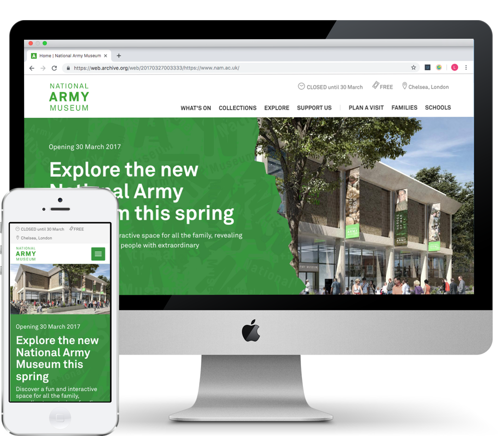 National Army Museum website